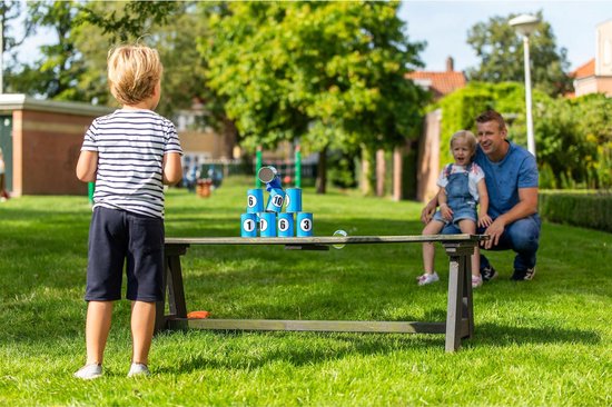 blikgooien met kinderen