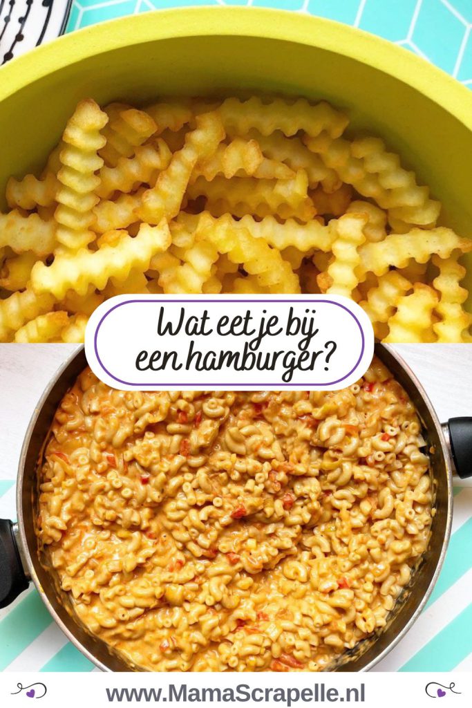 wat eet je bij hamburgers