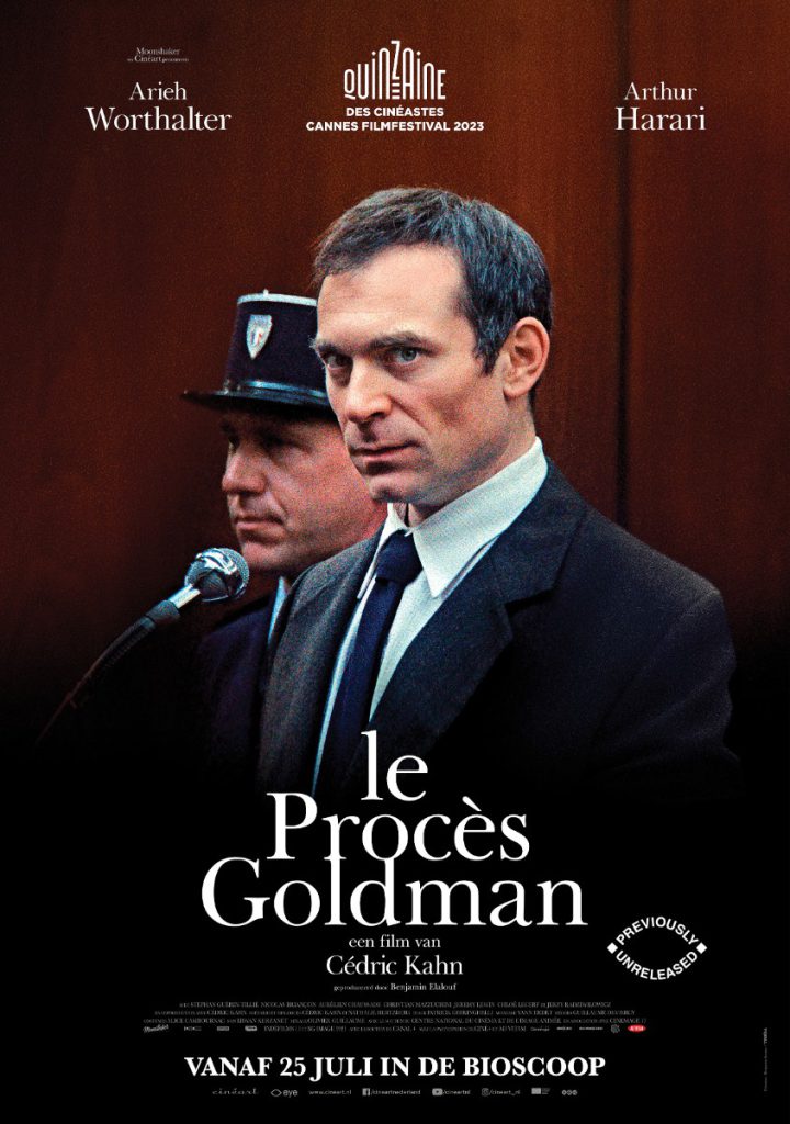 filmposter le Procès Goldman, een interessant rechtbankdrama