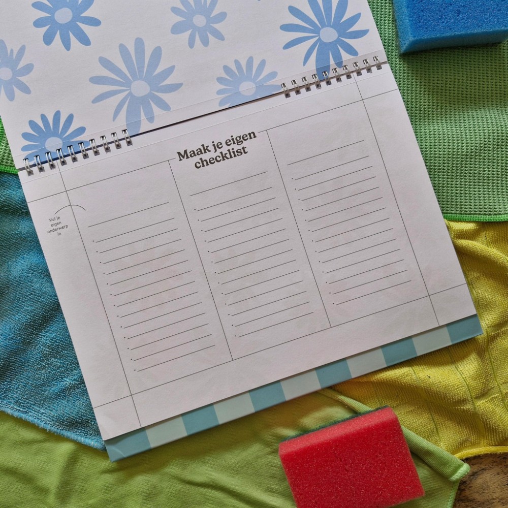 Eigen checklist toevoegen aan To Do Hero Schoonmaakplanner