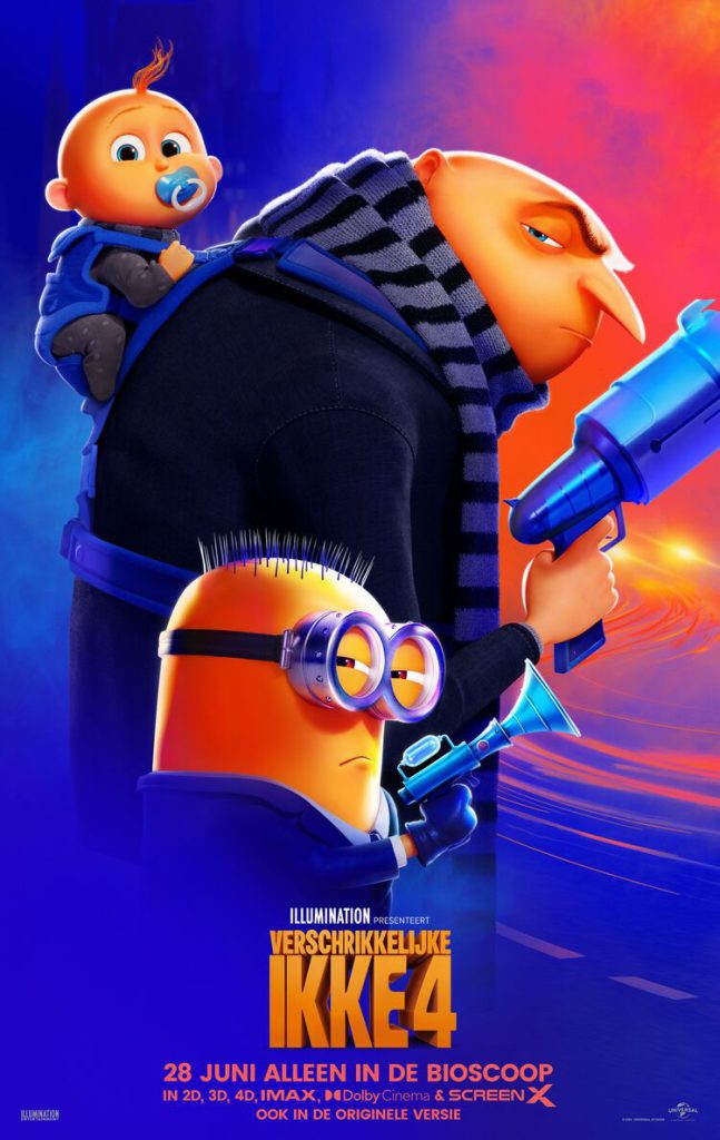 Verschrikkelijke ikke 4 filmposter