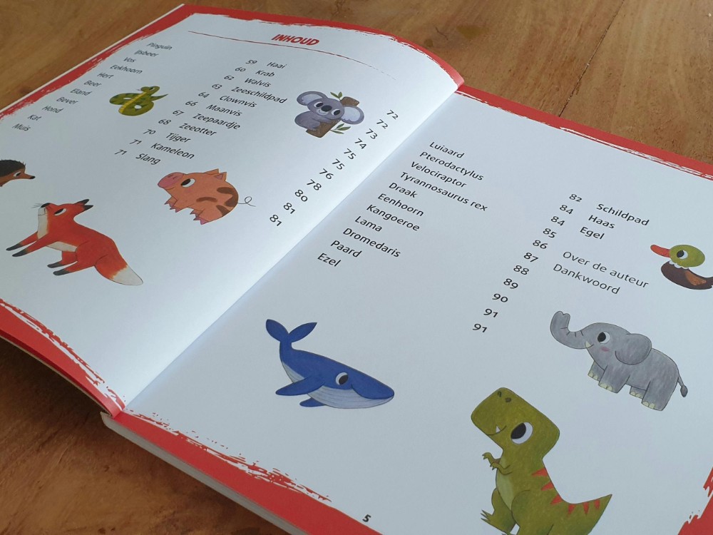 Stap voor stap voor dieren tekenen