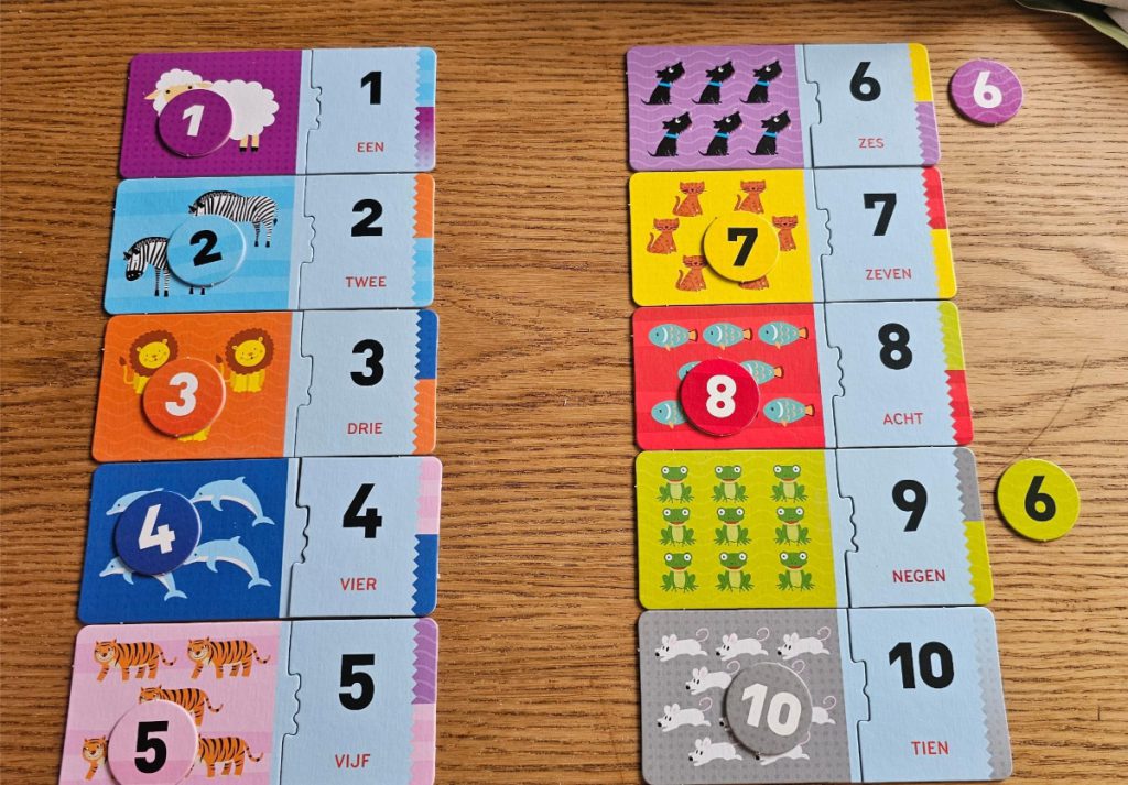 Educatie spellen Clementoni cijfers (6)