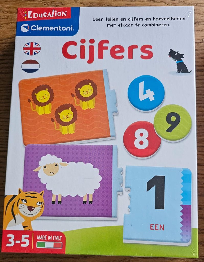 Educatie spellen Clementoni cijfers