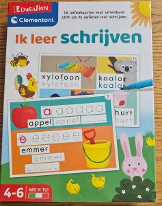 Educatieve spellen Clementoni ik leer schrijven (1)