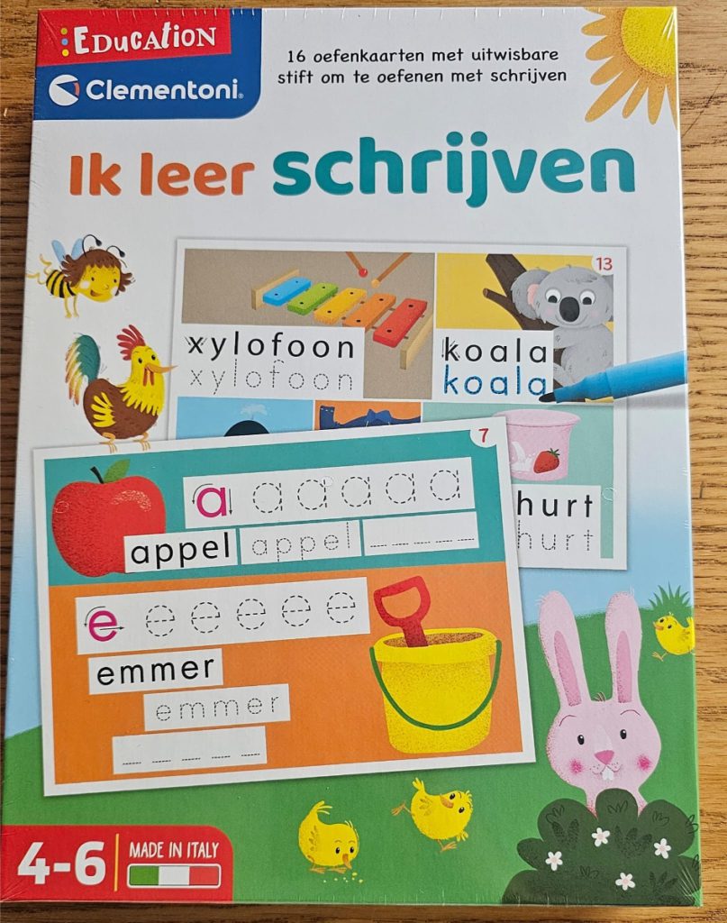 Educatieve spellen Clementoni ik leer schrijven (1)