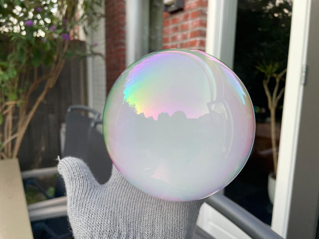 Ghost Bubble bel met rook spook geest