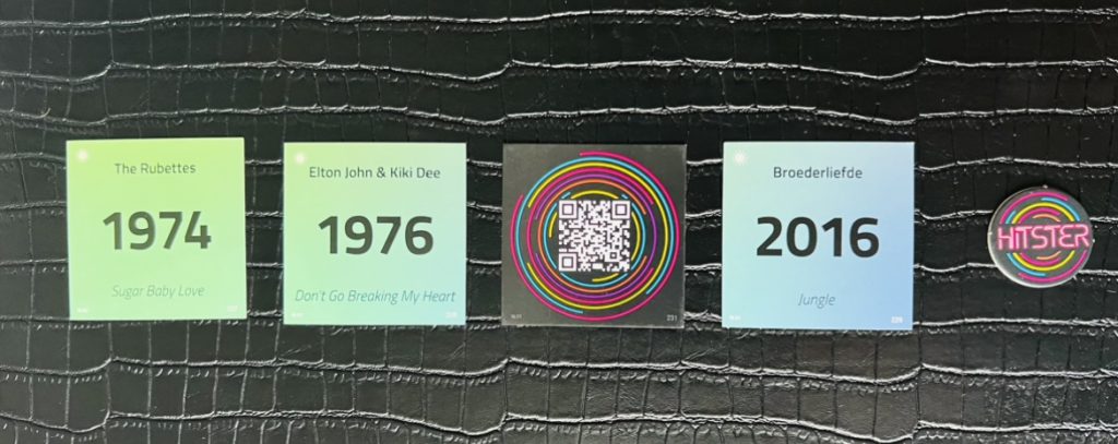 materiaal tijdlijn muziek