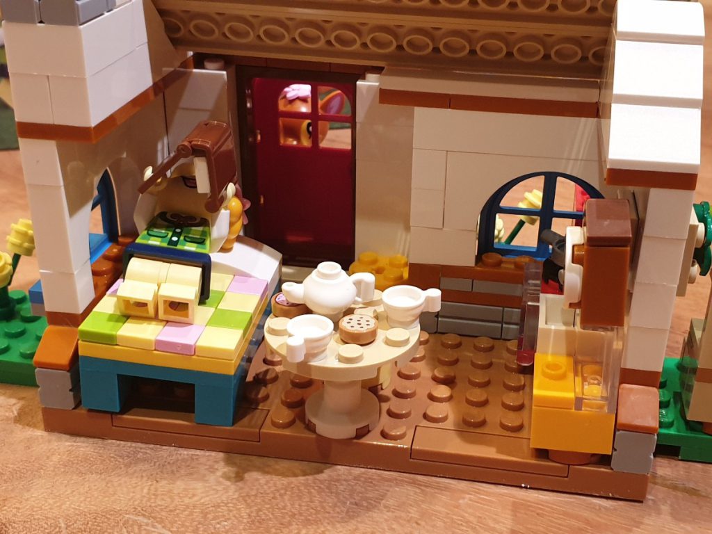 LEGO Animal Crossing Isabelle op visite