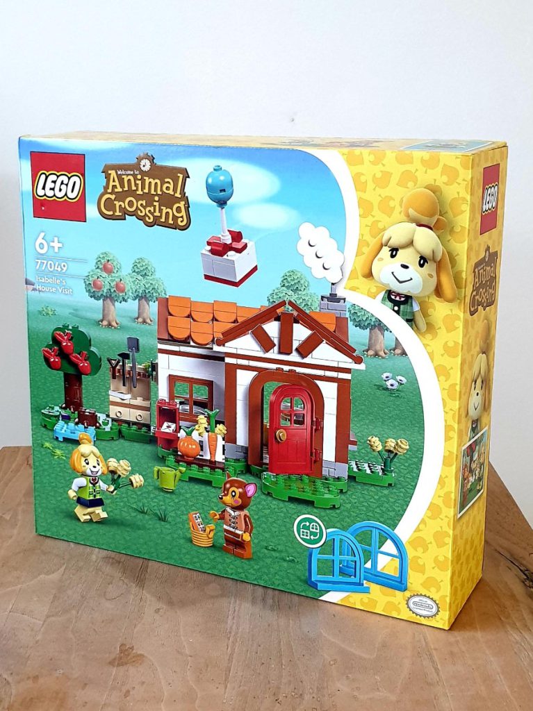 LEGO Animal Crossing Isabelle op visite