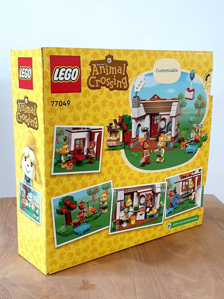 LEGO Animal Crossing Isabelle op visite