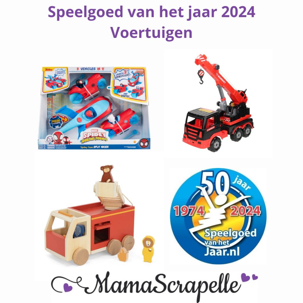 Voertuigen  Verkiezing Speelgoed van het jaar 2024
