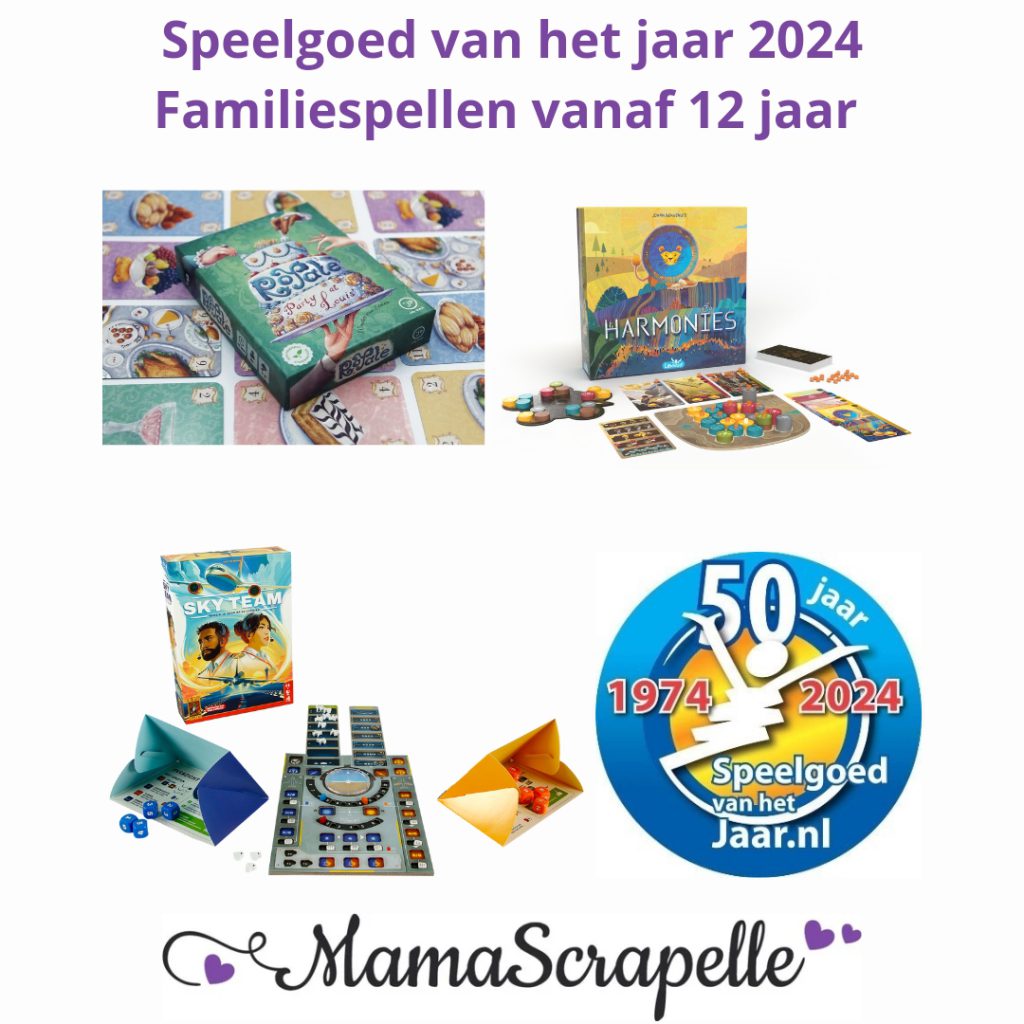 Familiespellen vanaf 12 jaar  Verkiezing Speelgoed van het jaar 2024