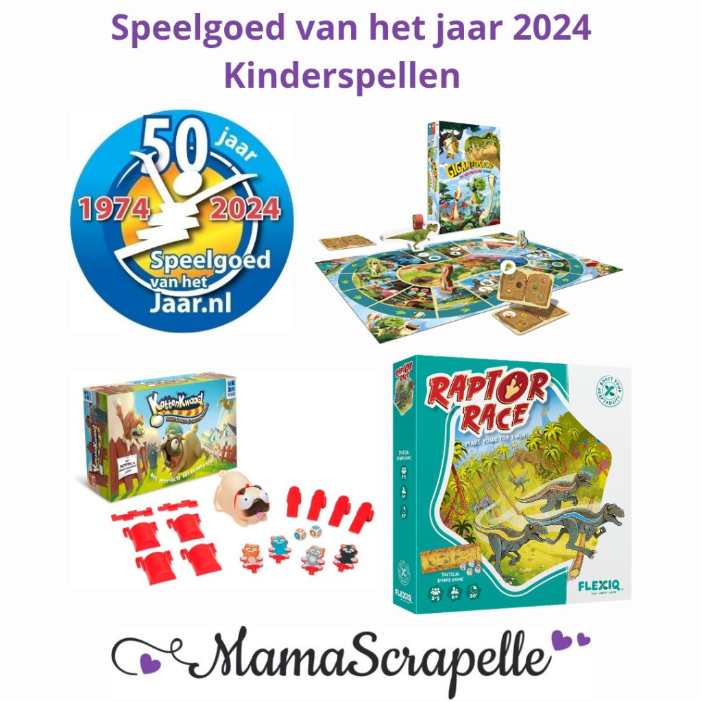 Kinderspellen  Verkiezing Speelgoed van het jaar 2024