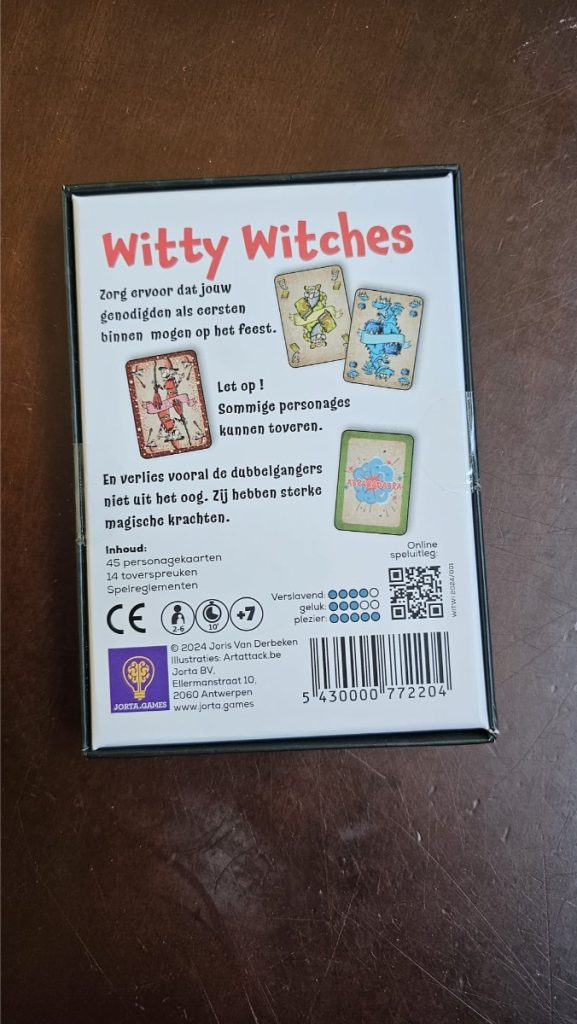 witty witches winnaar speelgoed van het jaar 2024