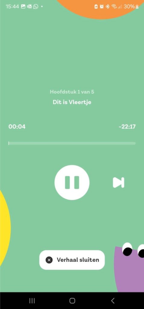 luisterboek via app voor kinderen