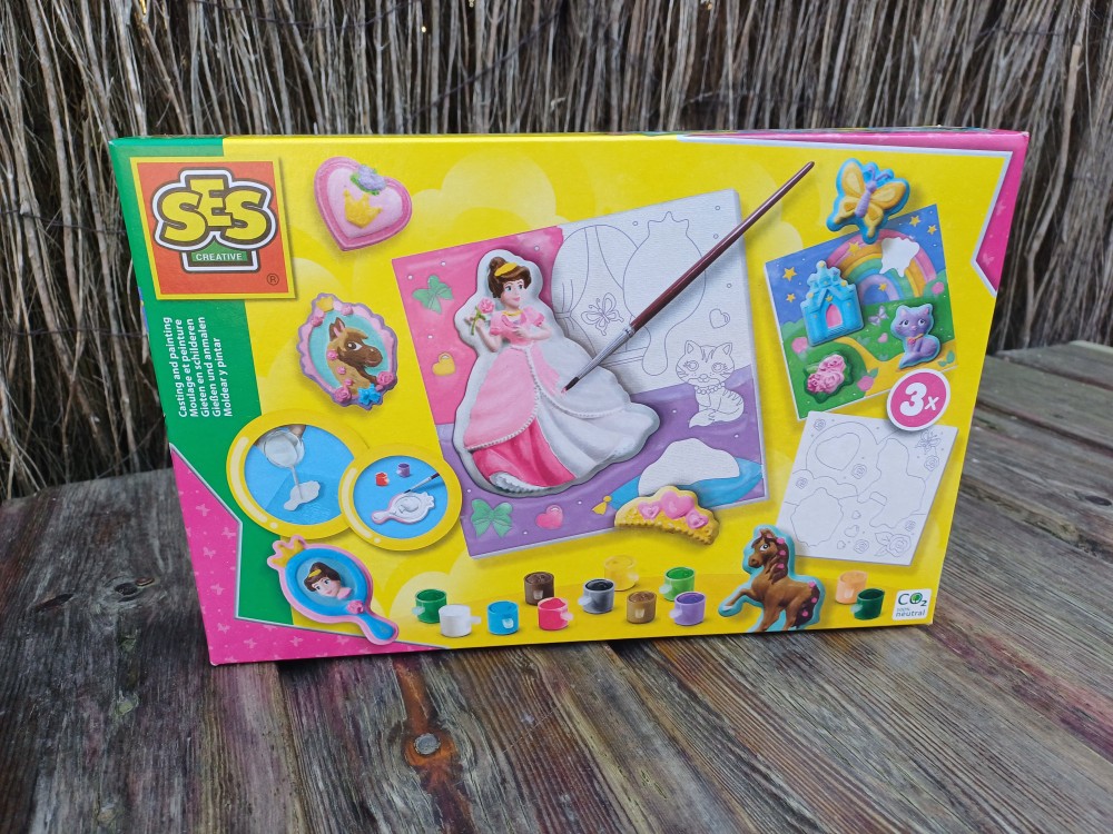 Gieten en Schilderen prinsessencanvas