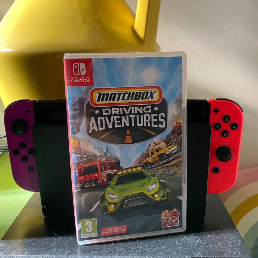 Matchbox Driving Adventures game switch peg 3