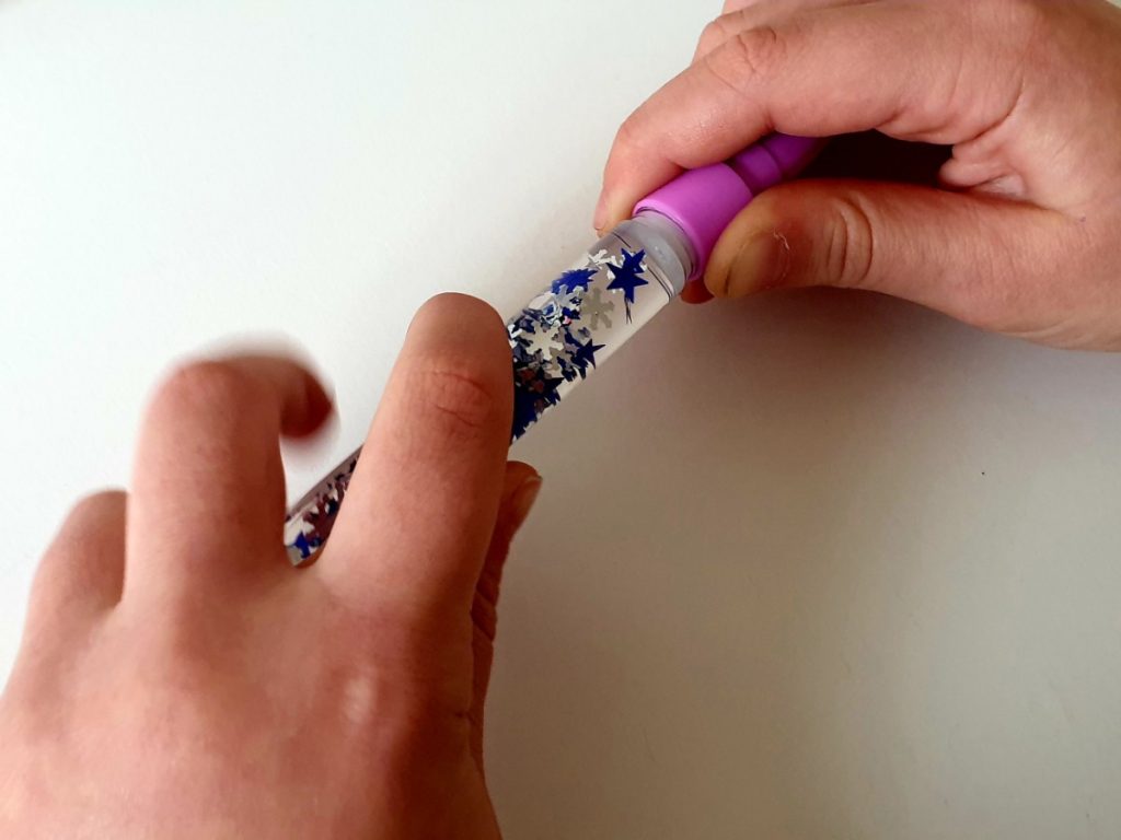 Pen Creator Studio pen met water en glitters