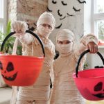 halloween spelletje kinderen mummie