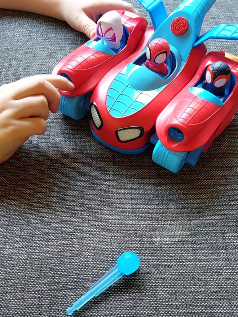 spidey 3-in-1 racer met pijltjes