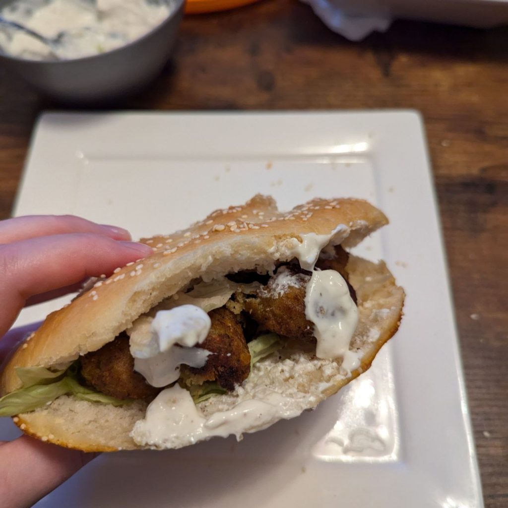 broodje falafel, een lekker en simpel recept