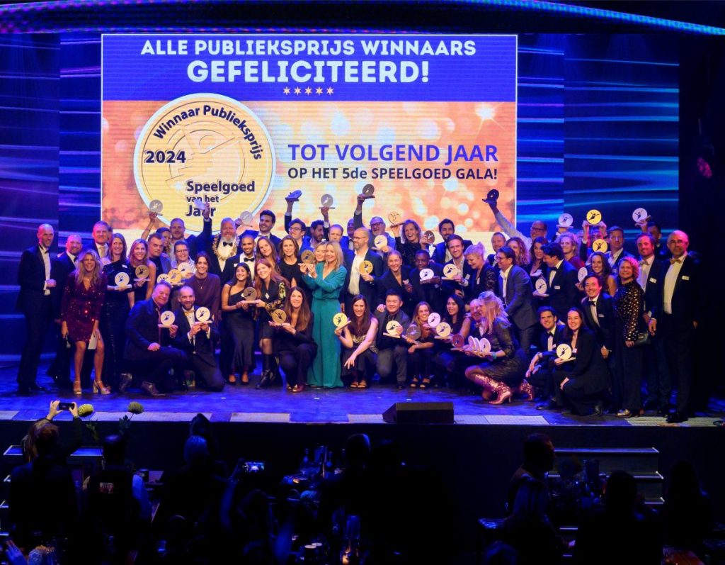 Gouden Publieksprijs Speelgoed van het Jaar 2024