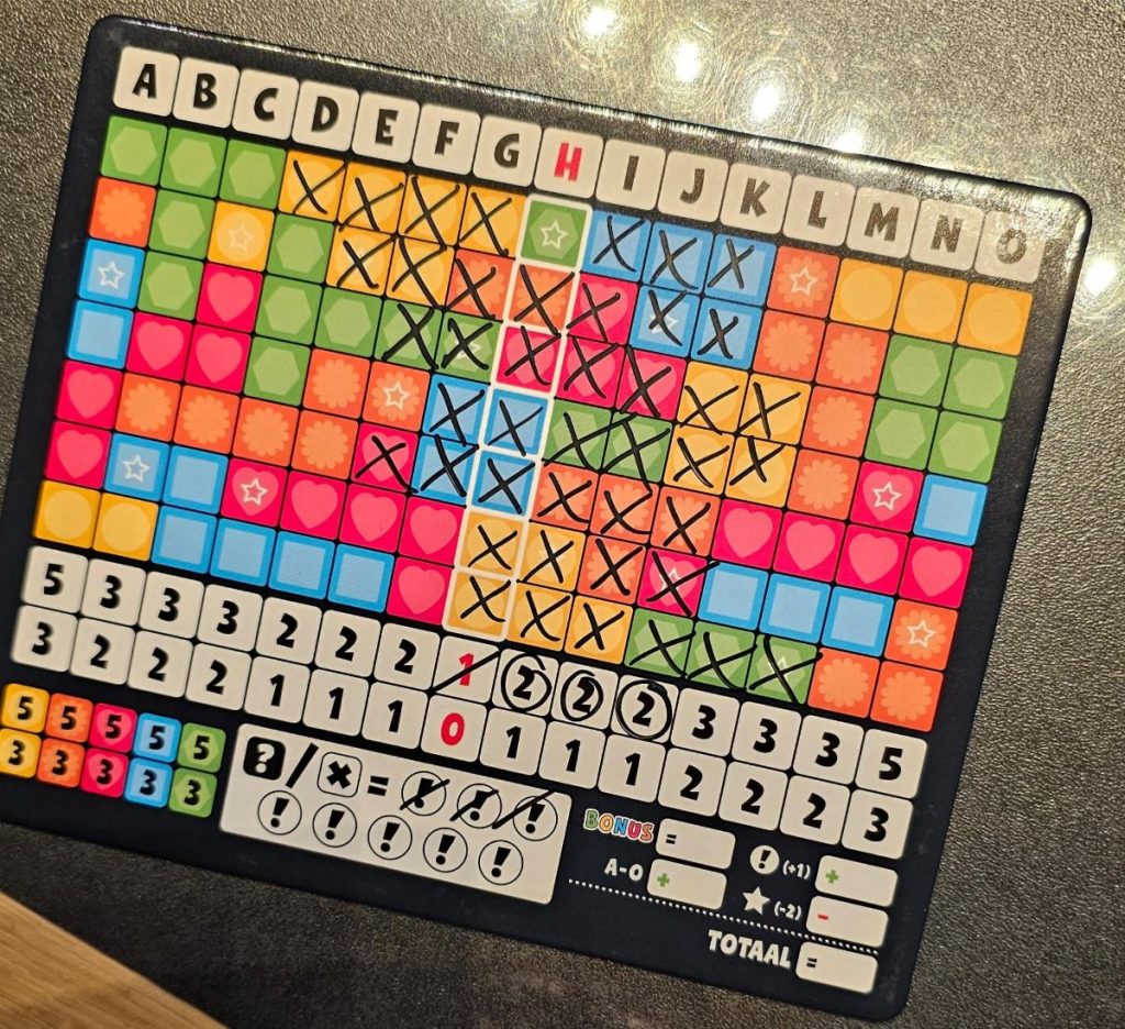 scorebord Keer op Keer Deluxe