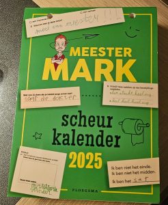 Meester Mark Scheurkalender 2025