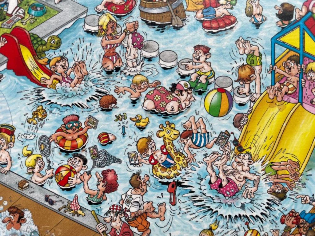 ray's comic series zwembad