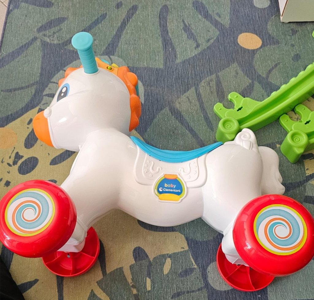 Loopwagen paardje Clementoni