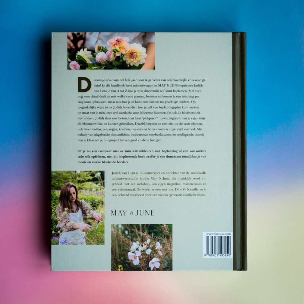 achterkant Handboek voor de bloementuin
