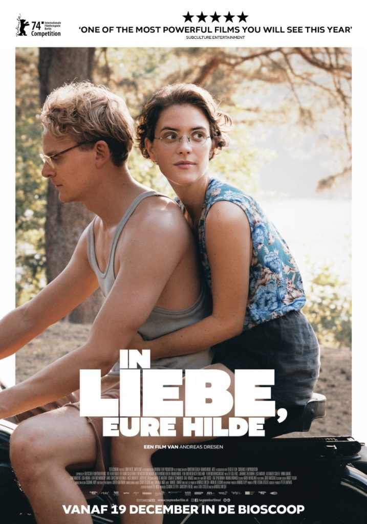 filmposter In Liebe, Eure Hilde, een sterke vrouw in het verzet