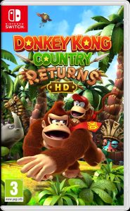 Donkey Kong Country Returns HD voorkant switch game
