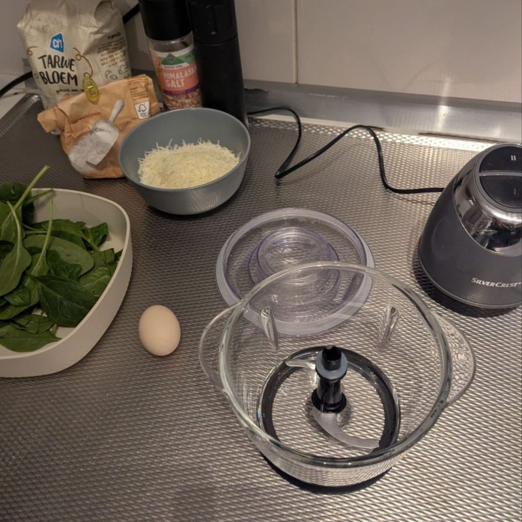 klaarzetten hakmachine
