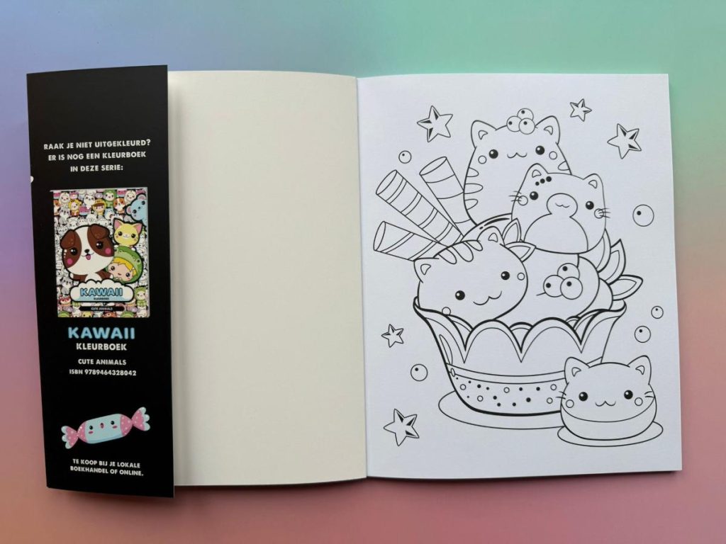 kawaii kleurboeken