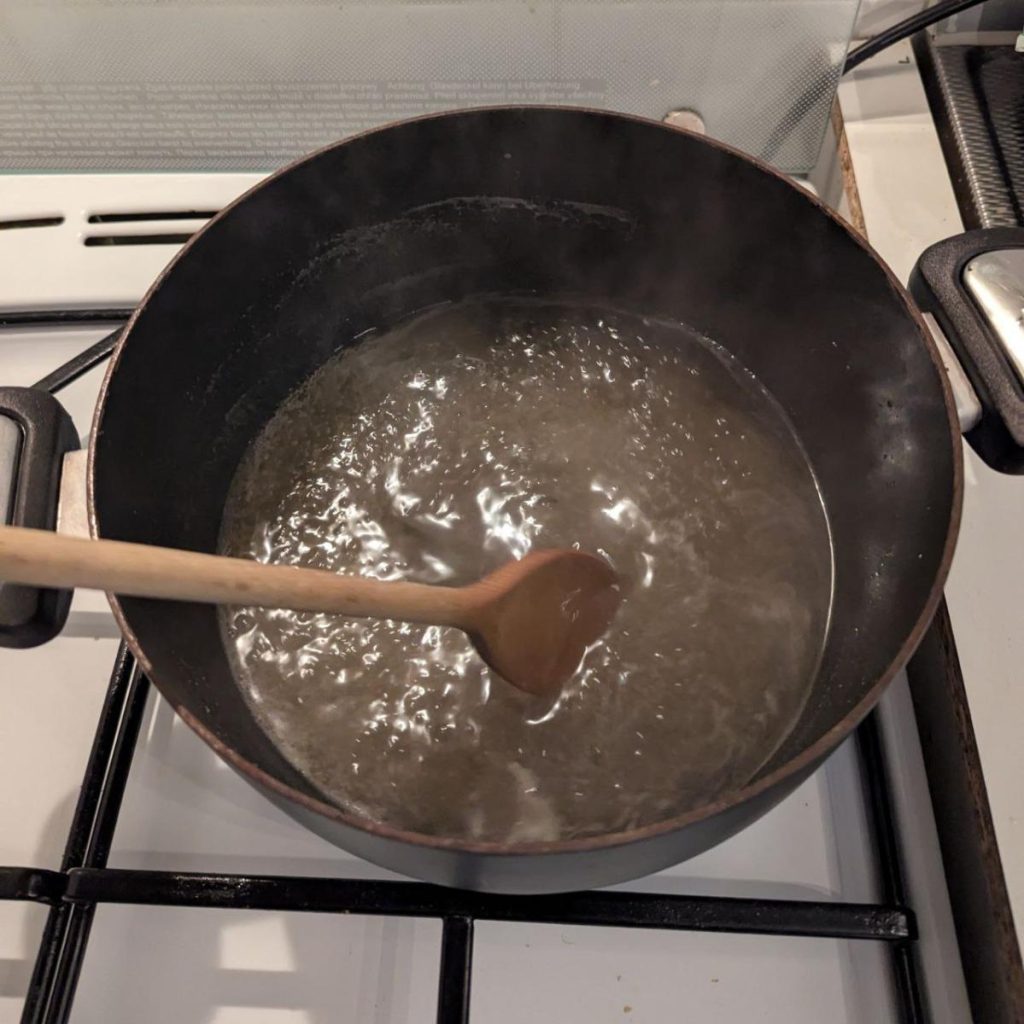 inkoken suiker