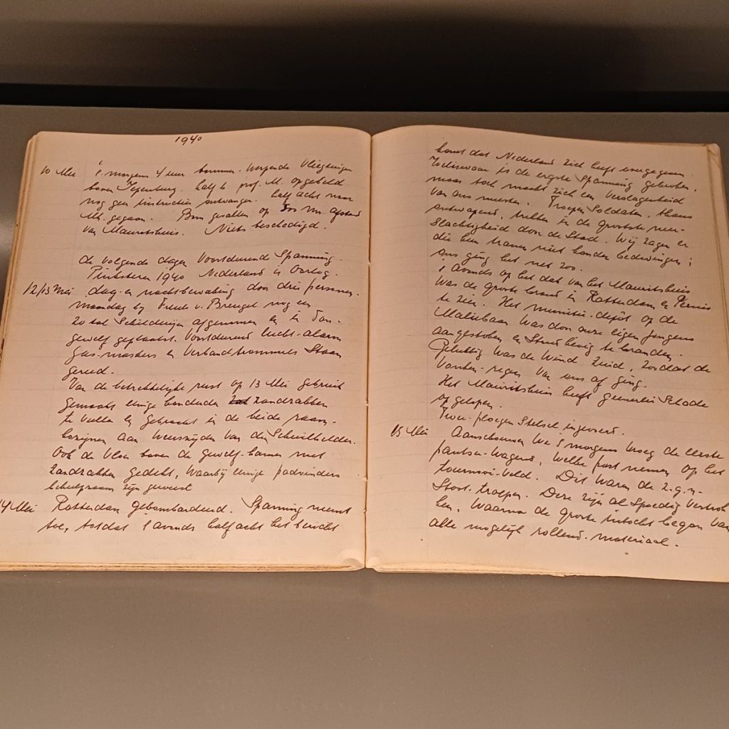 Huis in de storm logboek Mense de Groot