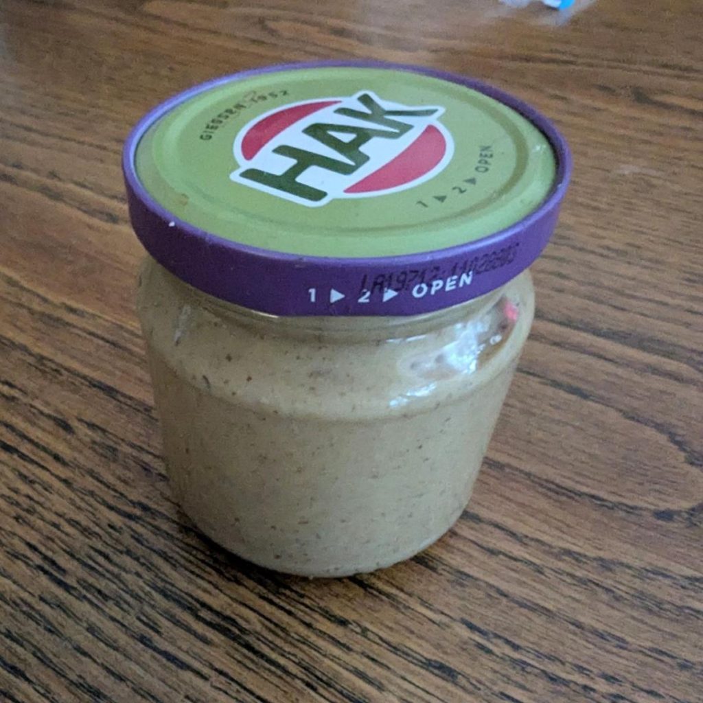 klein potje notenpasta