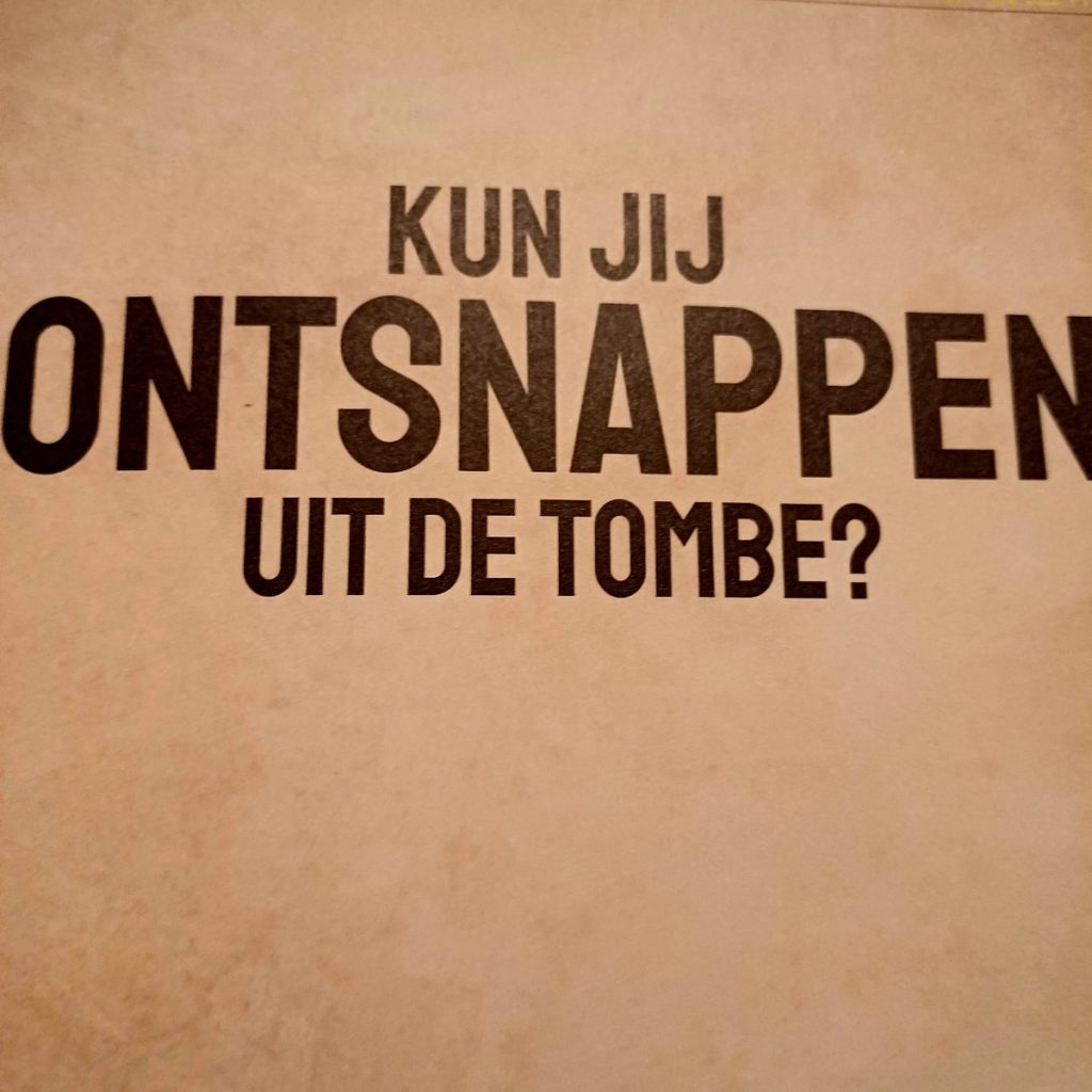 Ontsnap uit de tombe