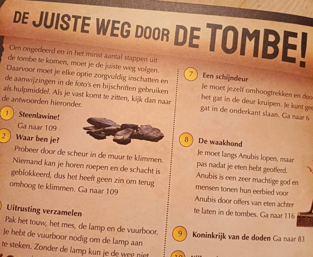 Ontsnap uit de tombe