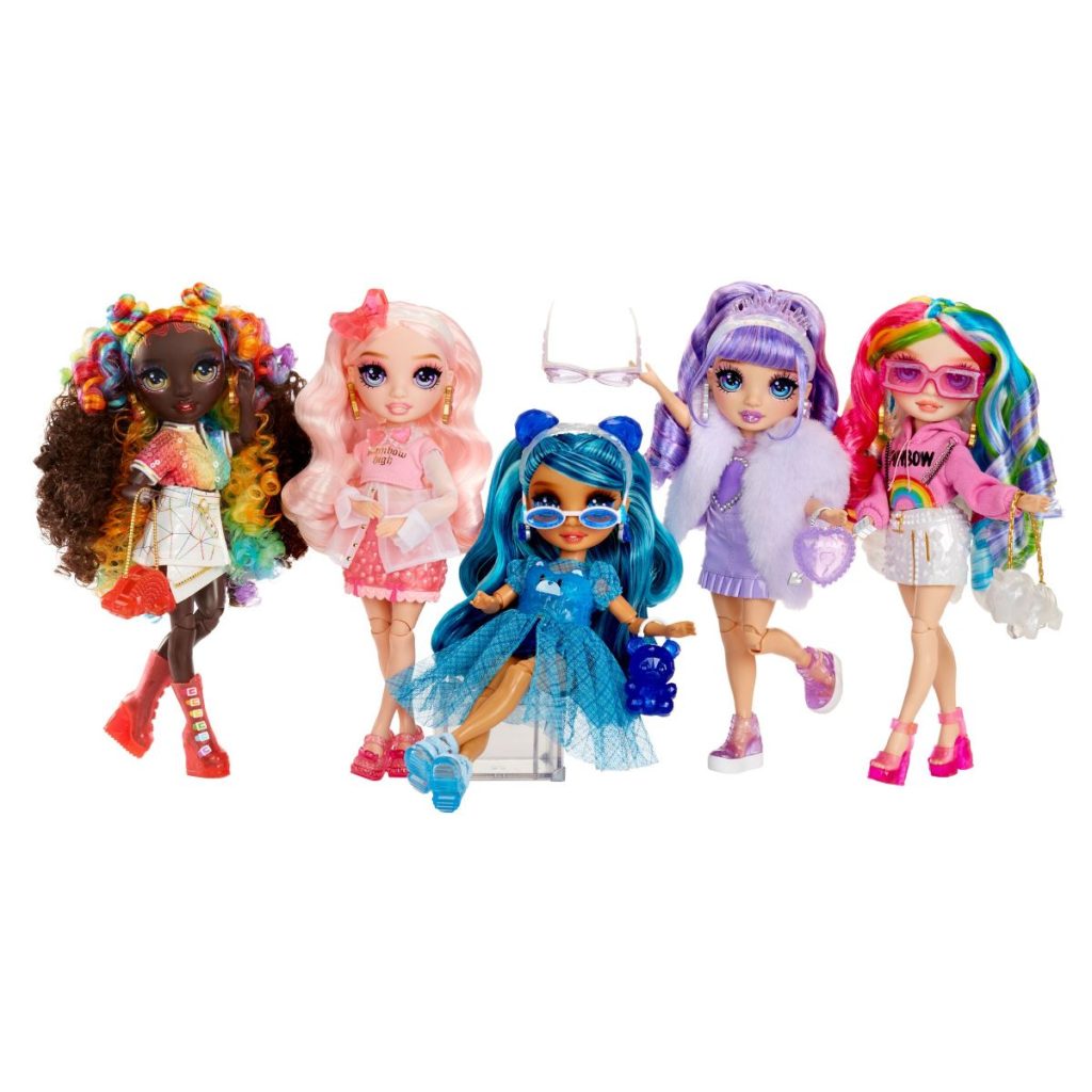 Rainbow High Creative Crystals Dolls team