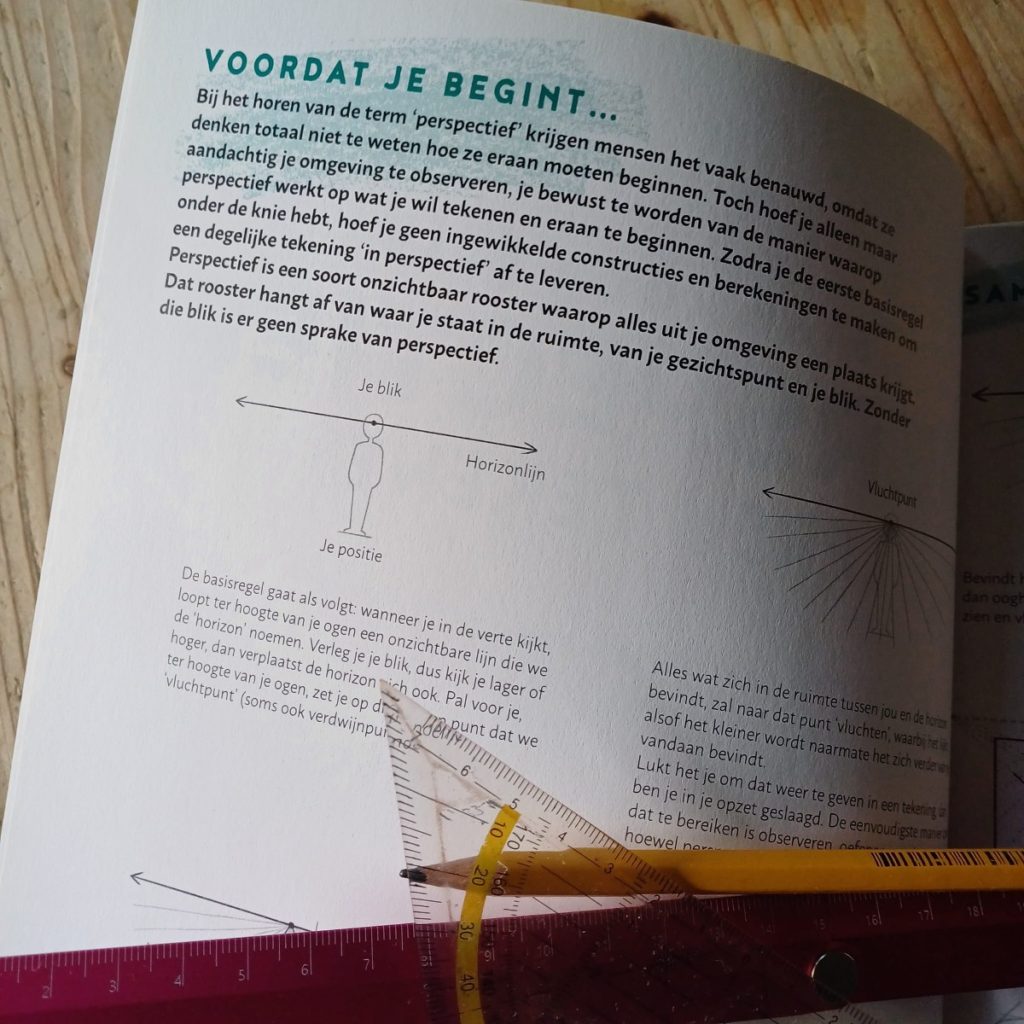 Stap voor stap perspectief leren tekenen