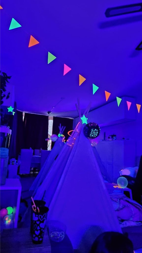glow in the dark slaapfeestje (1)