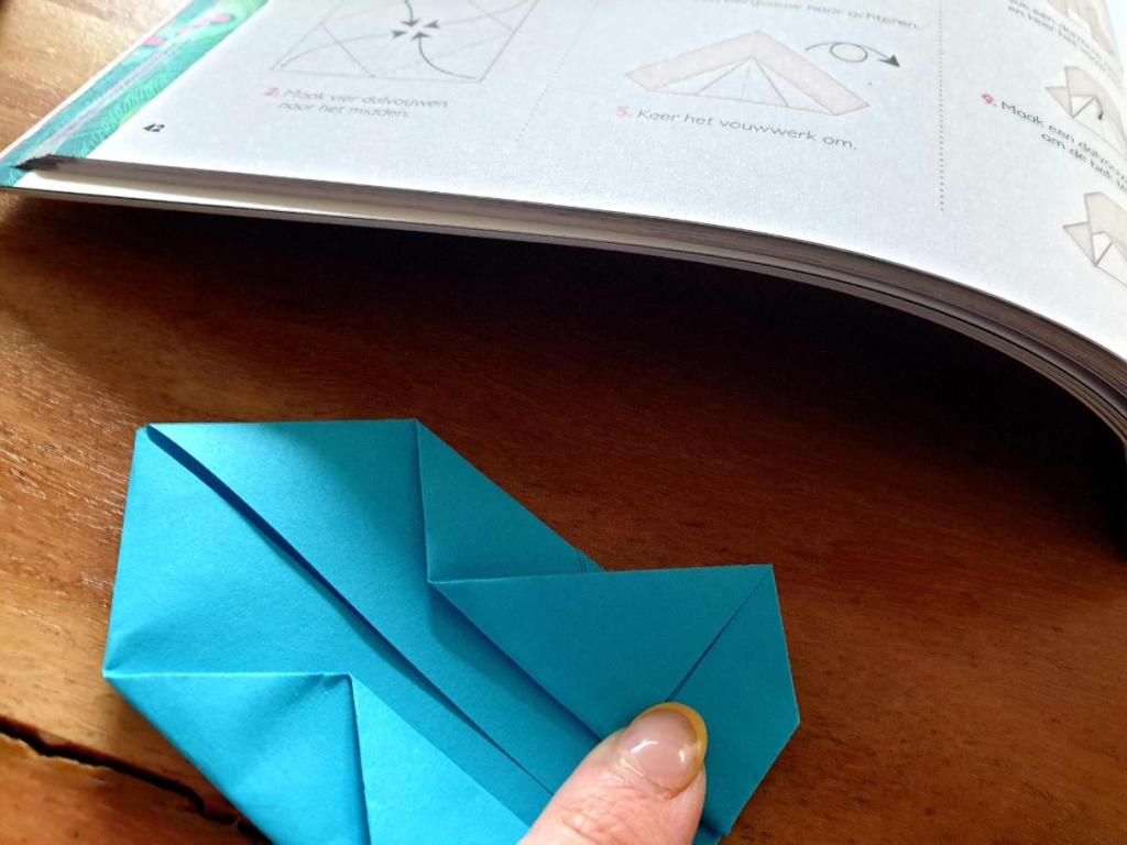 Stap voor stap origami