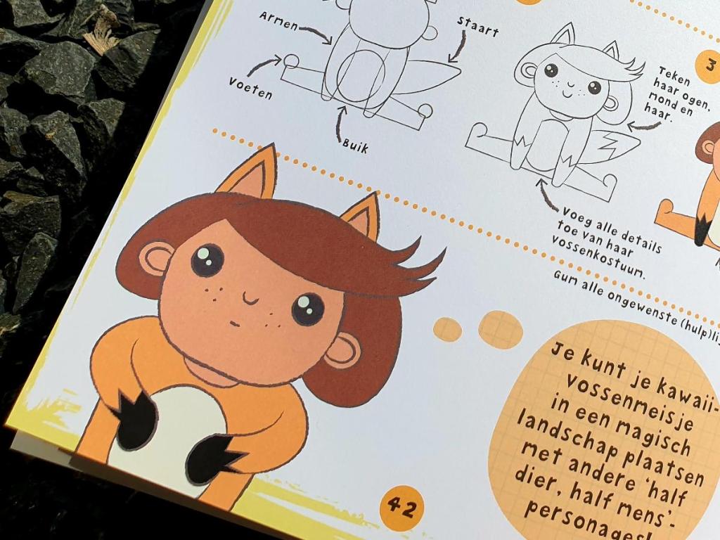 Kawaii tekenen - Schattige mensen
