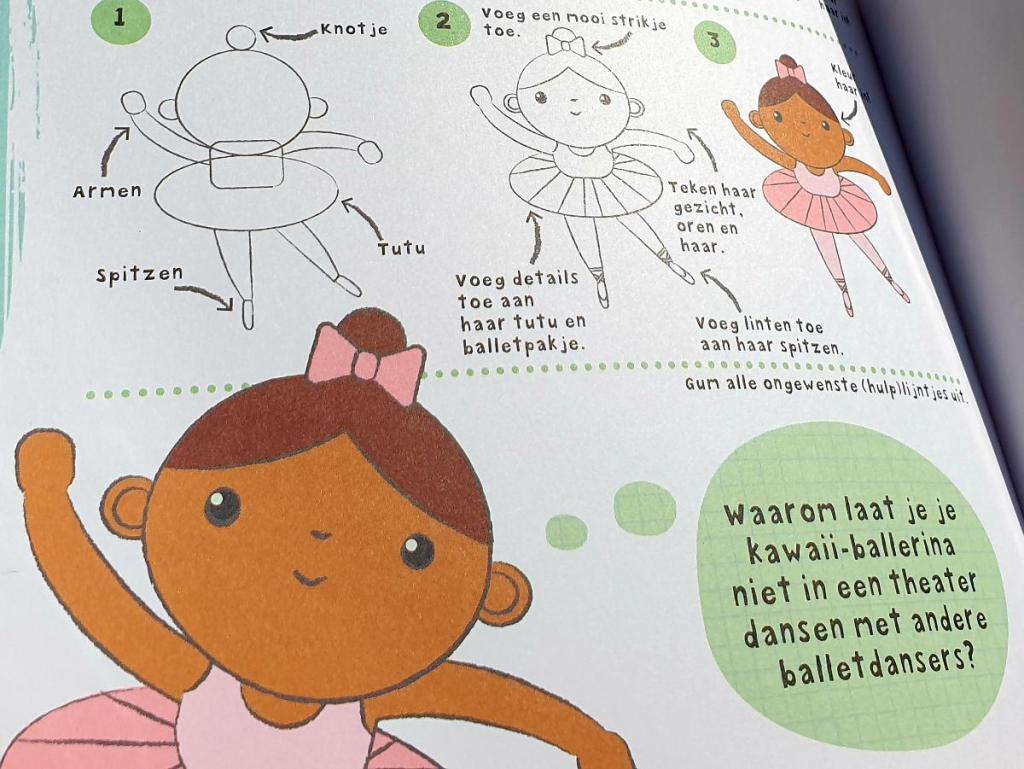 Kawaii tekenen - Schattige mensen