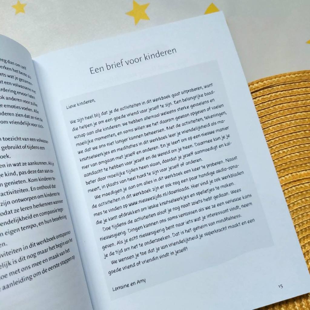 brief uit het zelfcompassiewerkboek voor kinderen