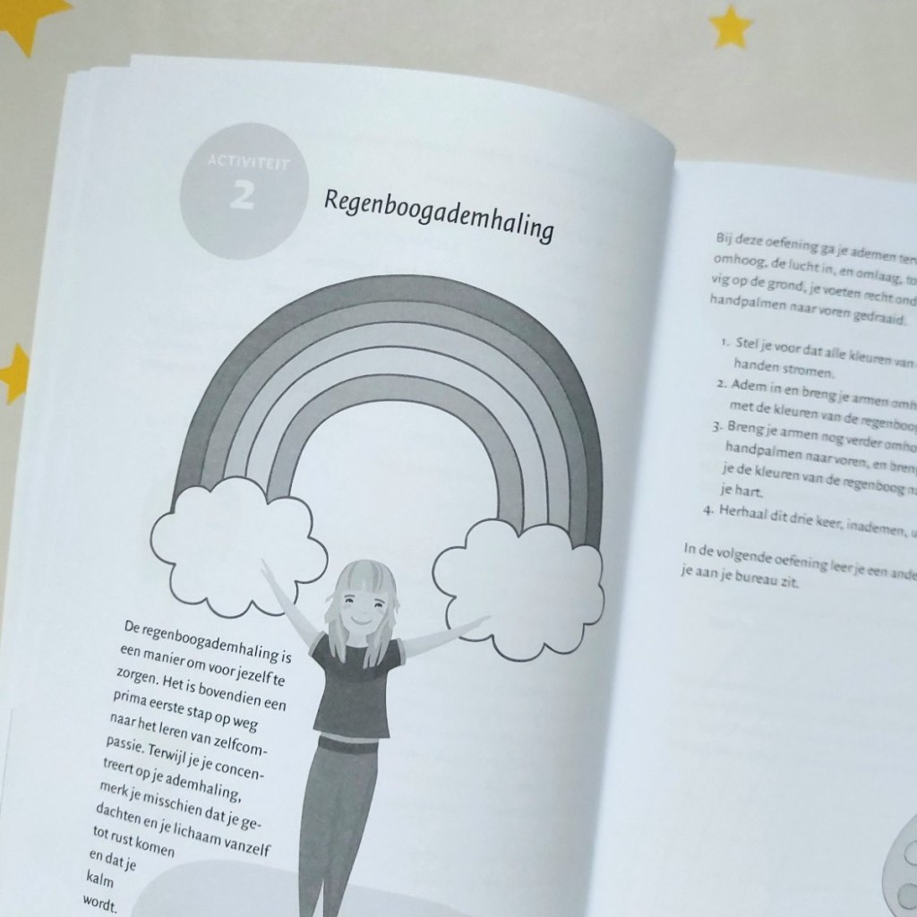 regenboogoefening het zelfcompassiewerkboek voor kinderen