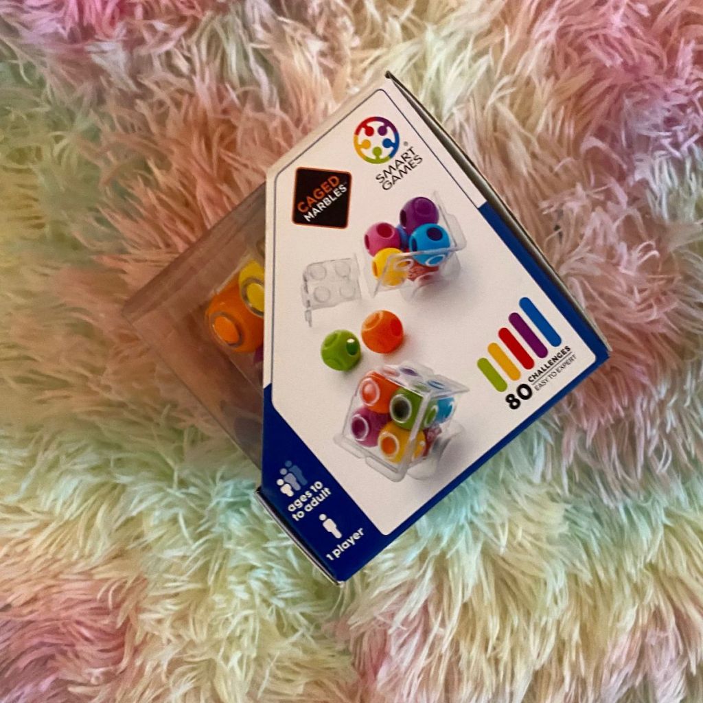 caged marbles